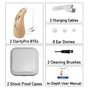 Replacement - The ClarityPro BTE Rechargeable (Pair)